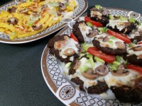 چیزبرگر خانگی