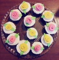 کاپ کیک ساده در مایکروفر