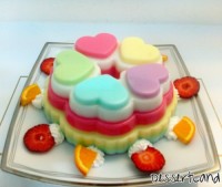 ژله بستنی رنگین کمان