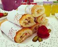 ساندویچ مرغ مکزیکی