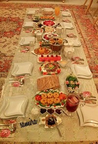سفره افطار من