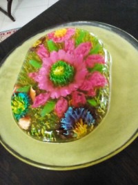 گلهای مرداب (ژله تزریقی)با رنگهای طبیعی