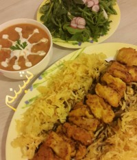 مرغ سوخاری با رزماری و پارمسان