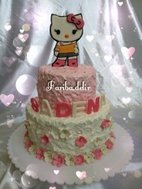 کیک تولد برای خواهرزادم