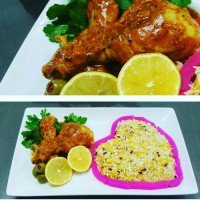 خورشت مرغ و نارگیل هندی