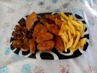 بال مرغ سوخاری چینی