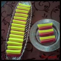 ژله بستنی سه رنگ