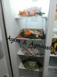 تزیین فریزر عروس