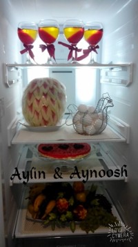 تزیین یخچال عروس