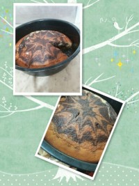 اولین کیک زبرای من .منتظر لایکهای قشنگتون هستم