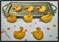 شیرینی وانیلی هلالی