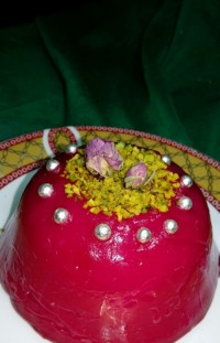 حلوا گل محمدی