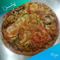 پیتزای قارچ و مرغ