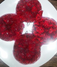 اینم ژله ی من با قالب سیلیکونی