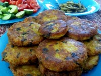 پن کیک سیب زمینی