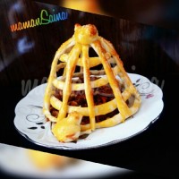 نان به شکل قفس پرنده