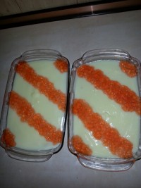 دسر نان سوخاری با تزیین ژله