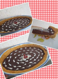 تارت پنیر خامه