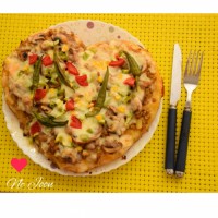 خمیر مخصوص پیتزا تابه ای (بدون نیاز به فر)