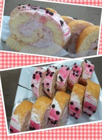 رولت توت فرنگی