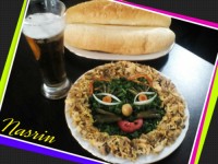 ساندویج مرغ وقارچ،