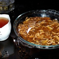 پولکی اصفهان با خلال بادام (جای همگی خالی برامهمونیم درست کردم)