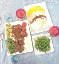 استیک خوشمزه طعم دار شده