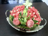 تزیین هندوانه