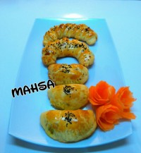 پیراشکی گوشت بخارپز