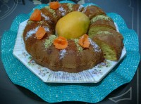 کیک هویج و انبه