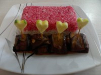 رولت گوشت و بادمجان