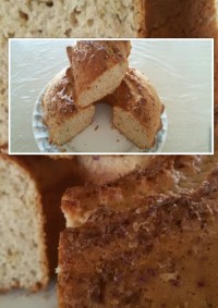 کیک گل محمدی