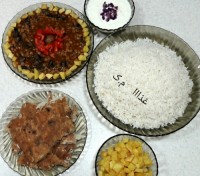 قیمه با قارچ