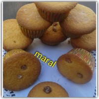 مافین کشمش و گردو