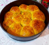 پیراشکی گوشت و قارچ