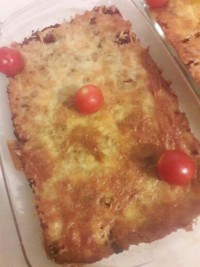 گراتن سیب زمینی با گوشت