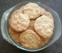 شیرینی نارگیلی بدون روغن
