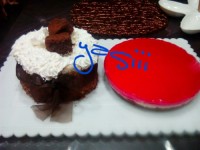 ڪیک شکلاتی و چیز کیڪ