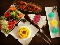 مرغ با برنج