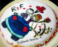 ژله تصویری یخچال عروس