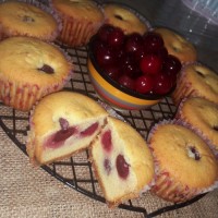 مافین توت فرنگی