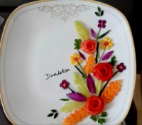 دورچین بشقاب غذا