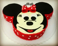 کیک اسفنجی (کیک تولد با تم میکی موس)