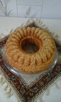 کیک ارده وکنجد