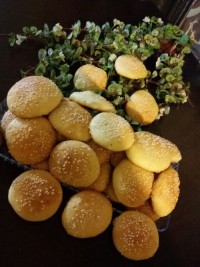 کلوچه کنجدی خوشمزه من