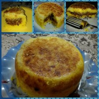 بادمجان لا پلو