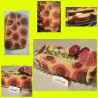 کیک بستنی ایده از نفیسه جون