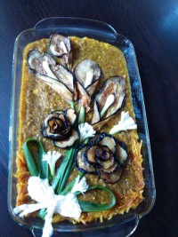 کشک بادمجون باگلهای رزومریم