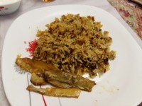 برنج مخلوط با ذرت