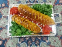 اشترودل صبحانه (املت در خمیر یوفکا)
